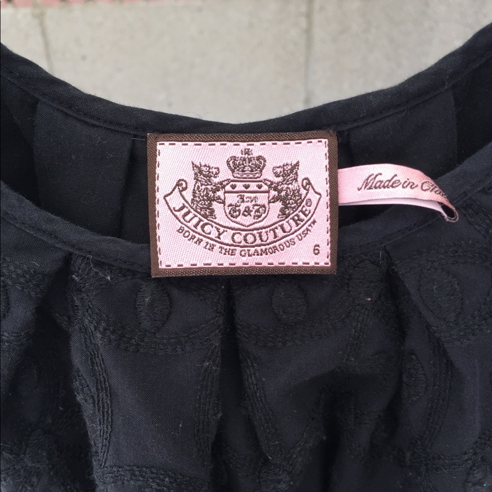 Juicy Couture Embroidered Babydoll mini dress - Picture 2 of 2